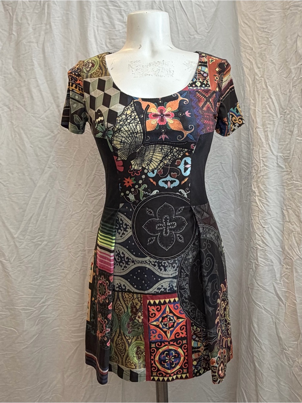 Boho mini Desigual dress